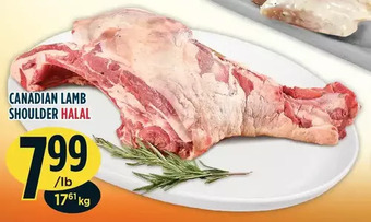 Marché Adonis Canadian lamb shoulder offer