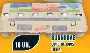 Marché Adonis Burnbrae organic eggs offer