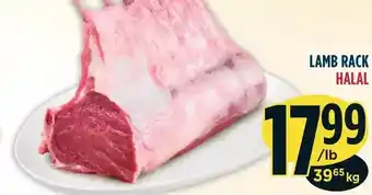 Marché Adonis Lamb rack offer