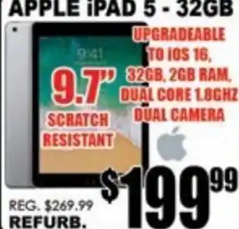 TechSource Apple iPad 5-32GB 9.7" offer