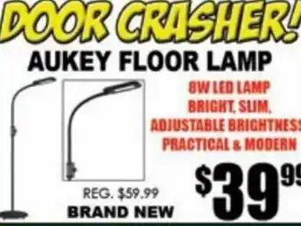TechSource Aukey Floor Lamp offer