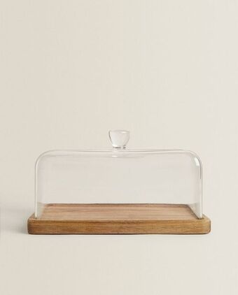 ZARA HOME Wooden cake dish offer