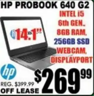 TechSource HP Probook 640 G2 14.1" offer
