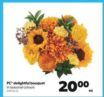 Real Canadian Superstore Pc® delightful bouquet offer