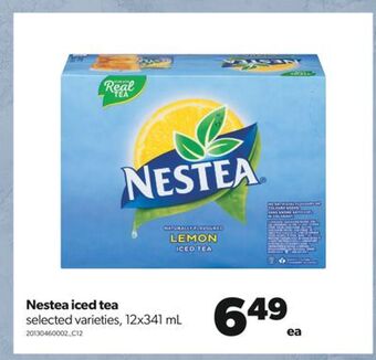 Real Canadian Superstore Nestea iced tea, 12x341 ml offer