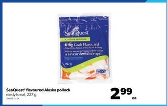 Real Canadian Superstore Seaquest® flavoured alaska pollock, 227 g offer
