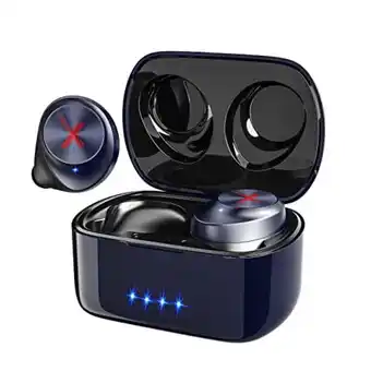 Amazon Wireless earbuds bluetooth earbuds 35hrs playback built-in microphone in-ear headphones touch control ipx7 waterproof bluetoo offer