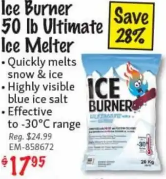 Ice Burner 50lb Ultimate Ice Melter
