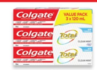 Walmart Colgate 2-pack,360 sensitive pro relief toothpaste offer