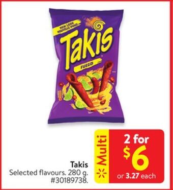 Walmart Takis offer