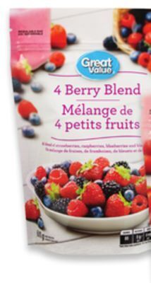 Walmart Great value frozen fruit offer