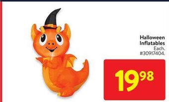 Walmart Halloween inflatables offer