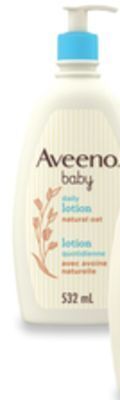 Walmart Aveeno baby daily lotion offer