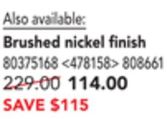 Lowe's Allen + roth "rhys"kitchen faucet offer