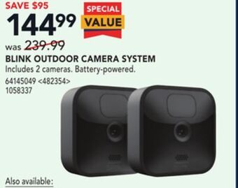 Lowe's Amazon blink outdoor camera system offer