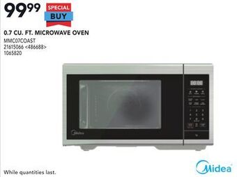 Lowe's Midea 0.7 cu. ft. microwave oven offer