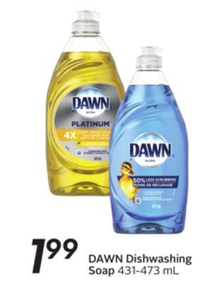 Sobeys Dawn dishwashing soap offer