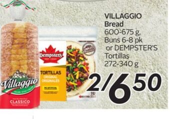 Sobeys Villaggio bread offer