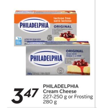 Sobeys Philadelphia cream cheese offer
