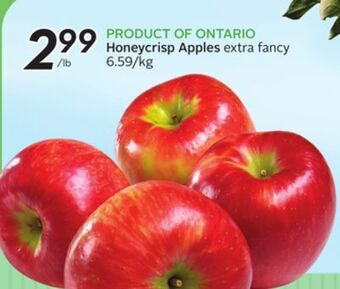 Sobeys Honeycrisp apples offer