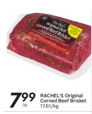 Sobeys Rachel's original corned beef brisket offer