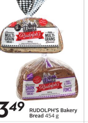 Sobeys Rudolph's bakery bread offer