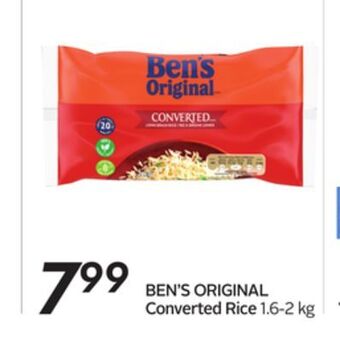 Sobeys Ben's original converted rice offer