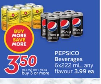 Sobeys Pepsico beverages offer