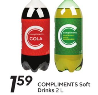 Sobeys Compliments soft drinks offer