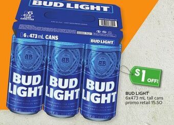 Sobeys Bud light offer