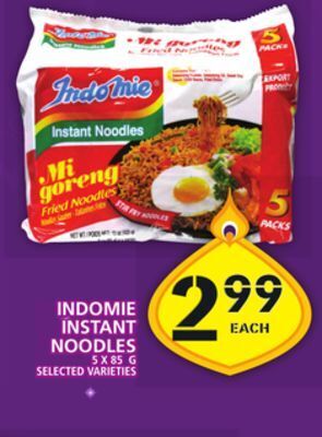Food Basics Indomie instant noodles offer