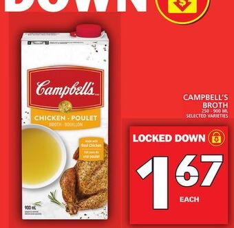 Food Basics Campbell's broth offer