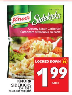 Food Basics Knorr sidekicks offer