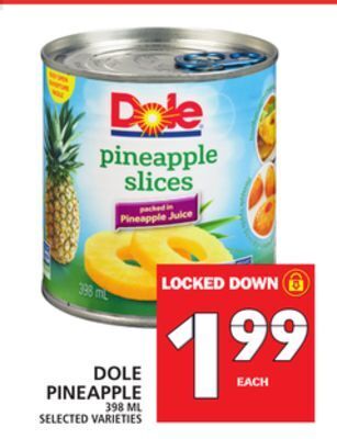 Food Basics Dole pineapple offer