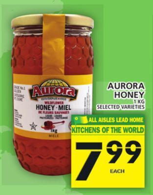 Food Basics Aurora honey offer