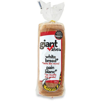 Giant Tiger Giant value bread offer