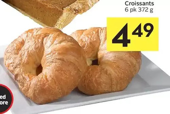 Foodland Croissants offer