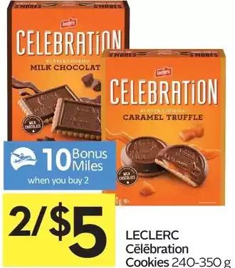 Foodland Leclerc célébration cookies offer
