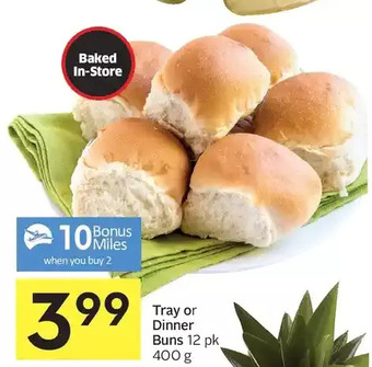 Foodland Tray or dinner buns offer
