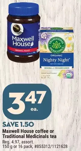 Giant Tiger Maxwell house coffee offer