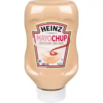 Giant Tiger Heinz mayochup offer
