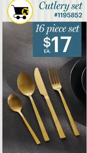 Giant Tiger Cutlery set offer