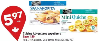 Giant Tiger Cuisine adventures appetizers offer