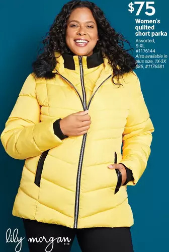 Giant Tiger Women's quilted short parka offer