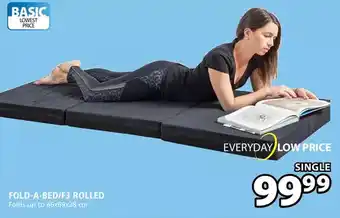 JYSK Fold a bed offer