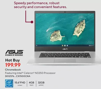 Staples Asus chromebook offer