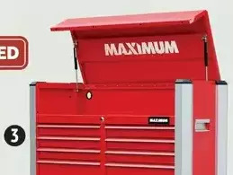Canadian Tire Maximum 47" 8-drawer chest with gas struts offer