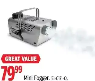 Canadian Tire Mini fogger offer