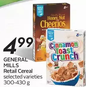 Sobeys General mills retail cereal offer