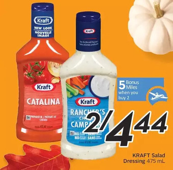 Sobeys Kraft salad dressing offer